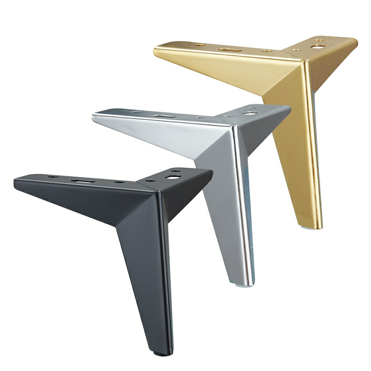 Zinc plated sofa legs RC Hardware Manufacturer